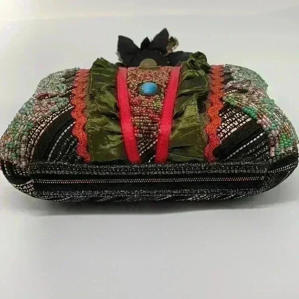 BEADED bag- GORGEOUS!! See video - Picture 8 of 10